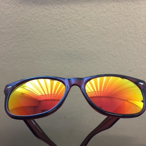 Geek Red Rouq Sunglasses - MISC065 - Picture 2 of 6